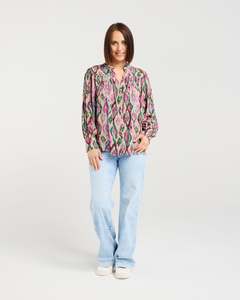 Shirts Blouses: Seduce Glynda Top Oasis Mirage