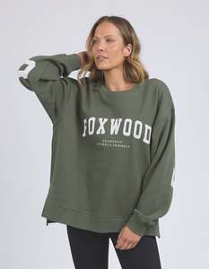 Foxwood Interval Crew Dark Khaki