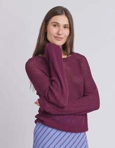 Foxwood Remy Knit Plum