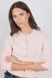 Among The Brave Replica Cotton Cashmere Cardigan Blush