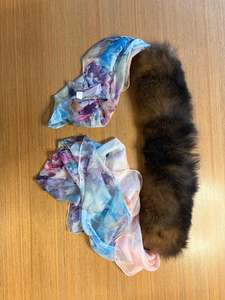 Products: Scarf - Fur with Pull Through Silk