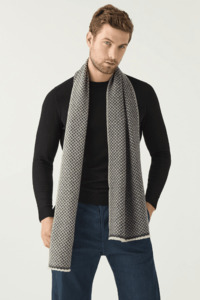 Frontpage: Churchill Cashmere Woven Scarf