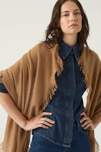 Frontpage: Fringe Cashmere Wrap