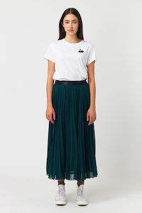 Billowy pleated skirt