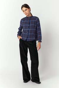 Winter Sale: Plaid top