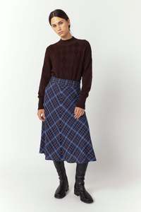 Plaid skirt