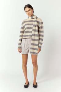 Riley stripe scarf