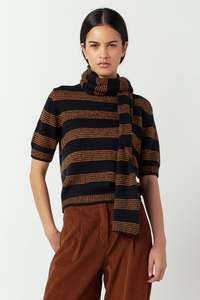 Riley stripe scarf