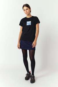 T Shirts: Pansy snap t-shirt