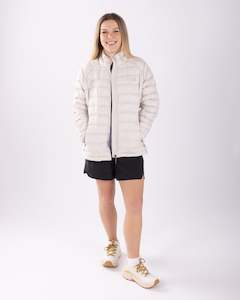 Synthetic: Women's Heli Insulated Jacket - Shroom | New Zealand Team Supporters Collection