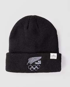 Headwear: Fyfe Beanie v2 - NZ Team Black | New Zealand Team Supporters Collection