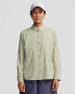 Shirts: Women’s Ridge UPF Long Sleeve Shirt - Light Beech