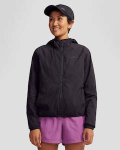 Women’s Trailhead Windbreaker - Black Stingray