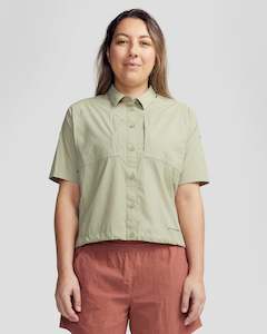 Shirts: Women’s Ridge UPF Short Sleeve Shirt - Light Beech