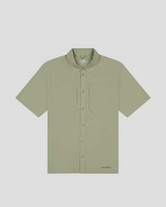 Shirts: Men’s Ridge UPF Short Sleeve Shirt - Light Beech
