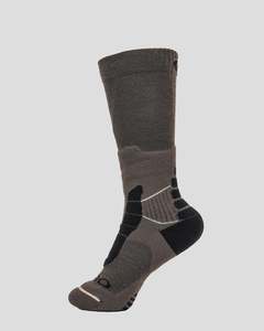 Socks Active: Oboz Bridger Heavyweight Hike Sock - Classic Brown