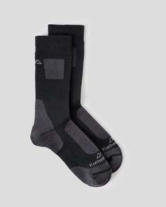 Socks Thermo: Ridge Thermo Socks - 2 pack - Black/Black
