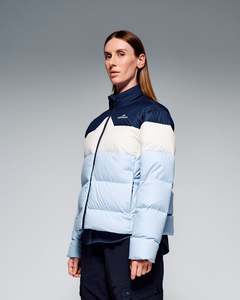 Women's Epiq Limited Down Jacket - Tech Blue Block