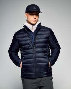 Men's Core Light Weight Insulated Jacket - Black Stingray