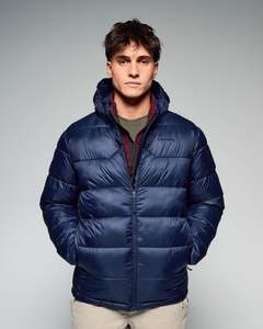 Men's Core Insulated Hooded Jacket - Pure Navy