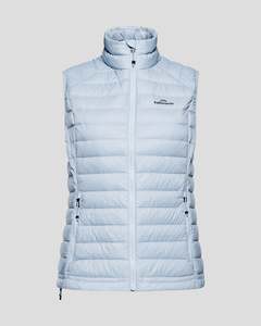 Down: Women's Heli Down Vest 2.0 - Tech Blue