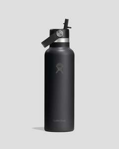 Bottles: Hydro Flask Flex Straw Bottle 621ml - Black Tonal