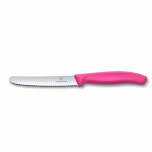 Victorinox Swiss Classic Tomato & Sausage Knife Pink