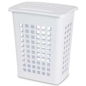 Sterilite Laundry Hamper H: 580mm, W: 350mm, D: 486mm