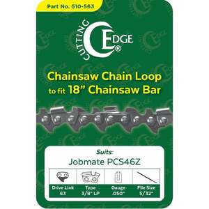 Cutting Edge Chainsaw Chain Loop 3/8lp x 050 63DL