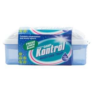 Indoor Cleaning: Kontrol Moisture Trap + 500g Refill Kontrol Linen Scented