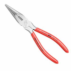 Fuller Pro Long Nose Pliers 200mm Red and Silver