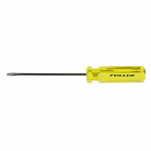 Screwdrivers: Fuller Slotted Screwdriver 3 x 75mm Chrome