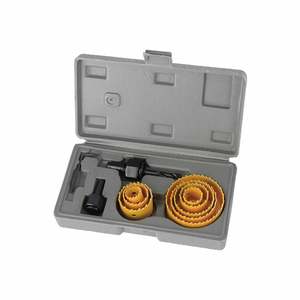 Sundry Hand Tools: Number 8 Holesaw Set 11 Piece