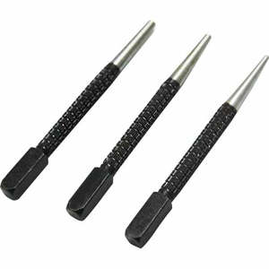Sundry Hand Tools: Number 8 Nail Punch Set 3 Piece