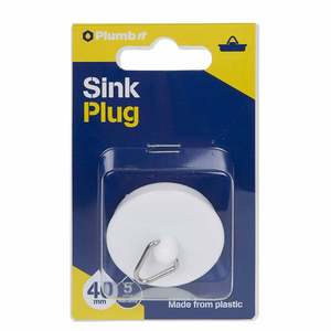 Plumb It Sink Plug 40mm