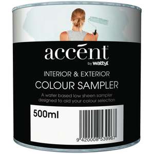 Accent Colour Sampler 500ml Light Base