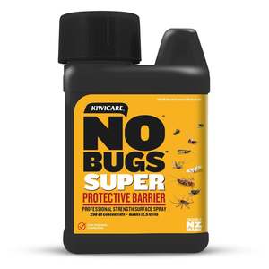 Kiwicare NO Bugs Super Super Insect Control Concentrate 250ml Clear