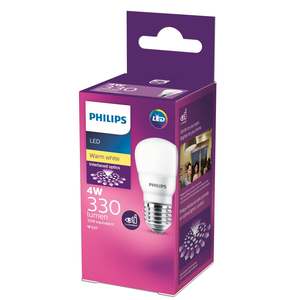 Led Lightbulbs: Philips LED Bulb 4 Watt Warm White 3000K