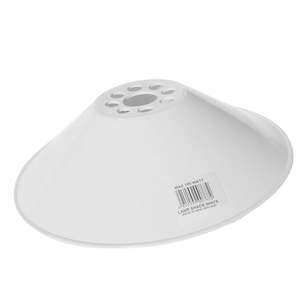 Non-Branded Plastic Lamp Shade 50 x 25 x 25cm White