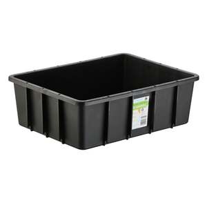 IP Plastics Mini Staka Recycled Heavy Duty Storage Box 10 litre Black