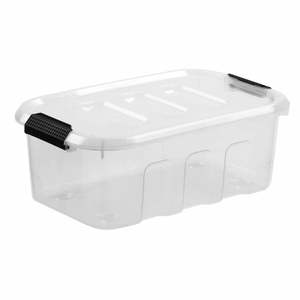 Nouveau Modular Storage Box With Lid 11 litre clear