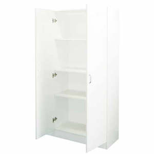 Storage: Nouveau Cupboard H: 1800mm, W: 800mm, D: 415mm Warm White