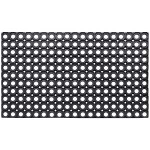 Stride O Ring Outdoor Safety Mat L: 750mm, W: 450mm Black