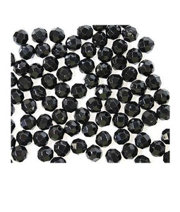 Beads Faceted Black - Katipatch Patchwork & Quilting Boutique