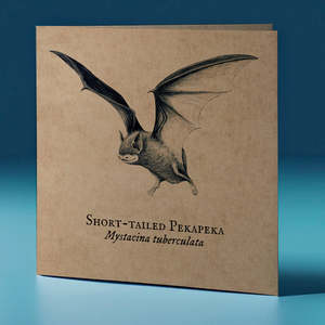 Short-Tailed Pekapeka Critter Greeting Card