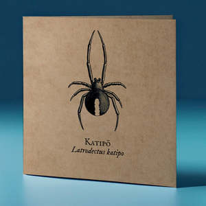 Katipo Critter Greeting Card