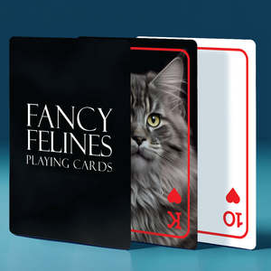 Fancy Felines Playing Cards