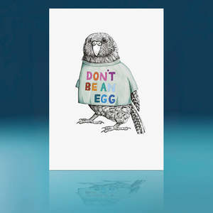 T-Shirt Kakapo Art Print