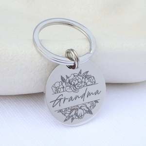 Keyrings 1: Floral Keyring