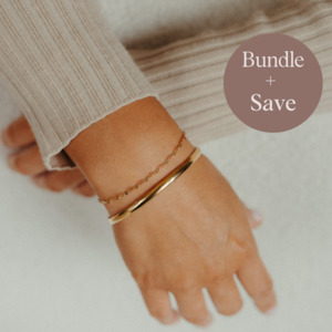 Bracelets: Classic (4mm) Bangle + Bracelet Bundle